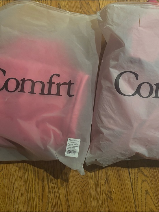 Comfrt Pants - Comfrt Women’s Pink Track Joggers